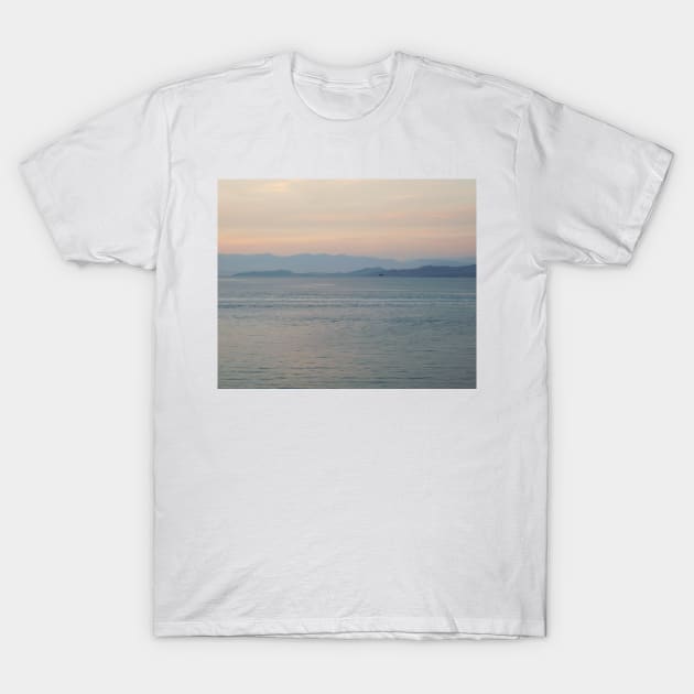 Sunset in Greece T-Shirt by HFGJewels